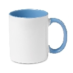 Kaffeebecher SUBLIMCOLY, blau - Werbeartikel