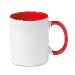 Kaffeebecher SUBLIMCOLY, rot - Werbeartikel