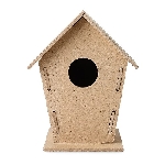Vogelh�uschen WOOHOUSE, holzfarben - Werbeartikel