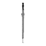 Regenschirm 60cm SWANSEA, grau - Werbeartikel