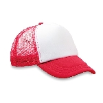 Trucker�s Cap TRACKY, rot - Werbeartikel