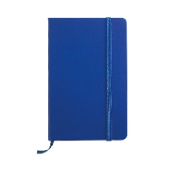 Notizbuch 96 Seiten NOTELUX, blau - Werbeartikel