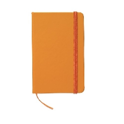 Notizbuch NOTELUX, orange - Werbeartikel