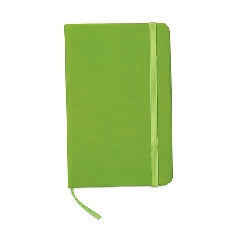 Notizbuch NOTELUX, limettengr�n - Werbeartikel