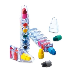 Wachsmalkreide MAGIC, transparent - Werbeartikel