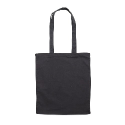 Baumwolltasche COTTONEL, schwarz - Werbeartikel