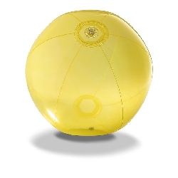 Strandball AQUA, gelb - Werbeartikel