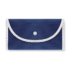 Faltbare Tasche im Etui COSMONOVA, blau - Werbeartikel