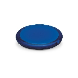 Taschenspiegel RADIANCE, transparent blau - Werbeartikel