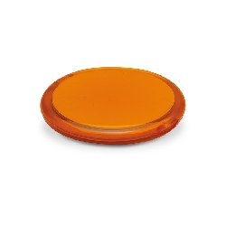 Taschenspiegel RADIANCE, transparent orange - Werbeartikel