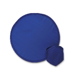 Faltbares Nylon Frisbee ATRAPA, blau - Werbeartikel