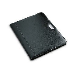 DIN-A4 PU Portfolio BUSWE BIG, schwarz - Werbeartikel