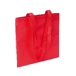 Einkaufstasche aus Vliesstoff TOTECOLOR, rot - Werbeartikel