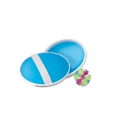Ballspiel CATCH&PLAY, blau - Werbeartikel