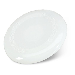Frisbee, 23 cm Durchmesser SYDNEY, wei� - Werbeartikel