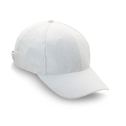 Baseball Cap NATUPRO, wei� - Werbeartikel