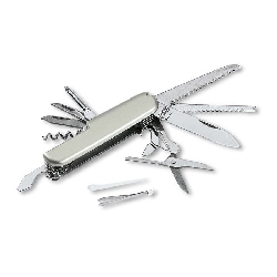 Luxus Messer, 13 Funktionen MCGREGOR, silber - Werbeartikel