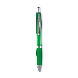 Kugelschreiber RIOCOLOUR, transparent gr�n - Werbeartikel