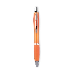 Kugelschreiber RIOCOLOUR, transparent orange - Werbeartikel