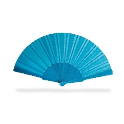 F�cher FANNY, blau - Werbeartikel