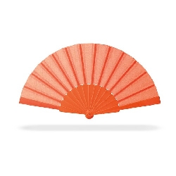 F�cher FANNY, orange - Werbeartikel