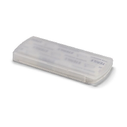 Pflasterbox EVAN, transparent - Werbeartikel