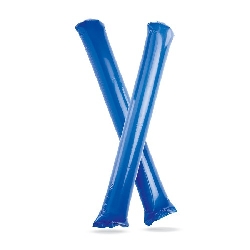 Klopfschlauch - Klatschstange BAMBAM, blau - Werbeartikel