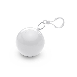 Regenmantel NIMBUS, wei� - Werbeartikel