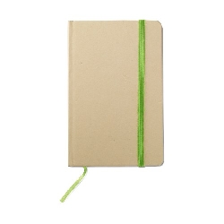 Notizbuch EVERNOTE, limettengr�n - Werbeartikel