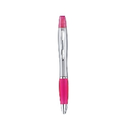 2-in-1 Stift RIO DUO, pink - Werbeartikel