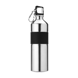 Trinkflasche TENERE, silber matt - Werbeartikel
