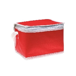 K�hltasche PROMOCOOL, rot - Werbeartikel
