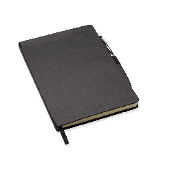 DIN A5 Notizbuch NOTAPLUS, schwarz - Werbeartikel