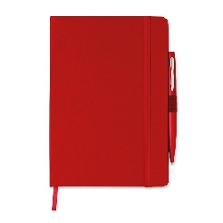 A5 Notizbuch NOTAPLUS, rot - Werbeartikel