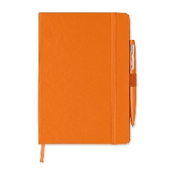 A5 Notizbuch NOTAPLUS, orange - Werbeartikel
