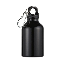 Trinkflasche MOSS, schwarz - Werbeartikel
