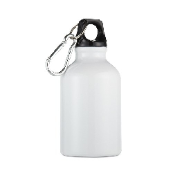 Trinkflasche MOSS, wei� - Werbeartikel