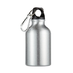 Trinkflasche MOSS, silber matt - Werbeartikel