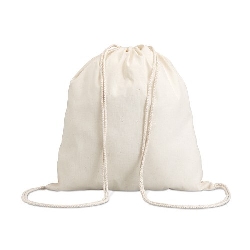 Beutel HUNDRED, beige - Werbeartikel