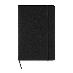 A5 Notizbuch SQUARED, schwarz - Werbeartikel
