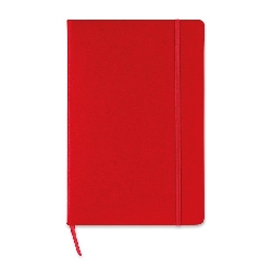 A5 Notizbuch SQUARED, rot - Werbeartikel