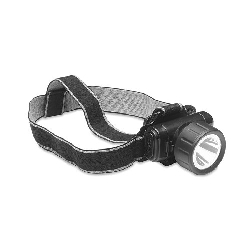 Kopfleuchte LIGHT PRO, schwarz - Werbeartikel