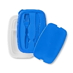 Lunchbox DILUNCH, blau - Werbeartikel