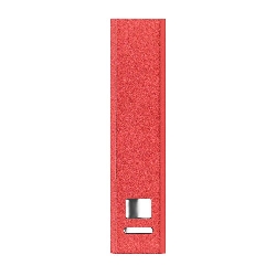 Aluminium Powerbank POWERALU, rot - Werbeartikel