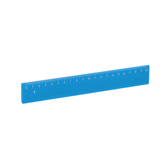 Lineal, blau - Werbeartikel