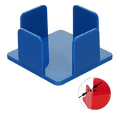 Stegbox dickwandig, blau - Werbeartikel