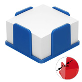 Stegbox dickwandig, blau - Werbeartikel