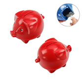 Sparschwein, rot - Werbeartikel