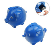 Sparschwein, blau - Werbeartikel
