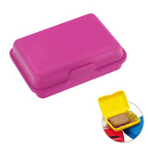 Fr�hst�cks- oder Butterdose, pink - Werbeartikel